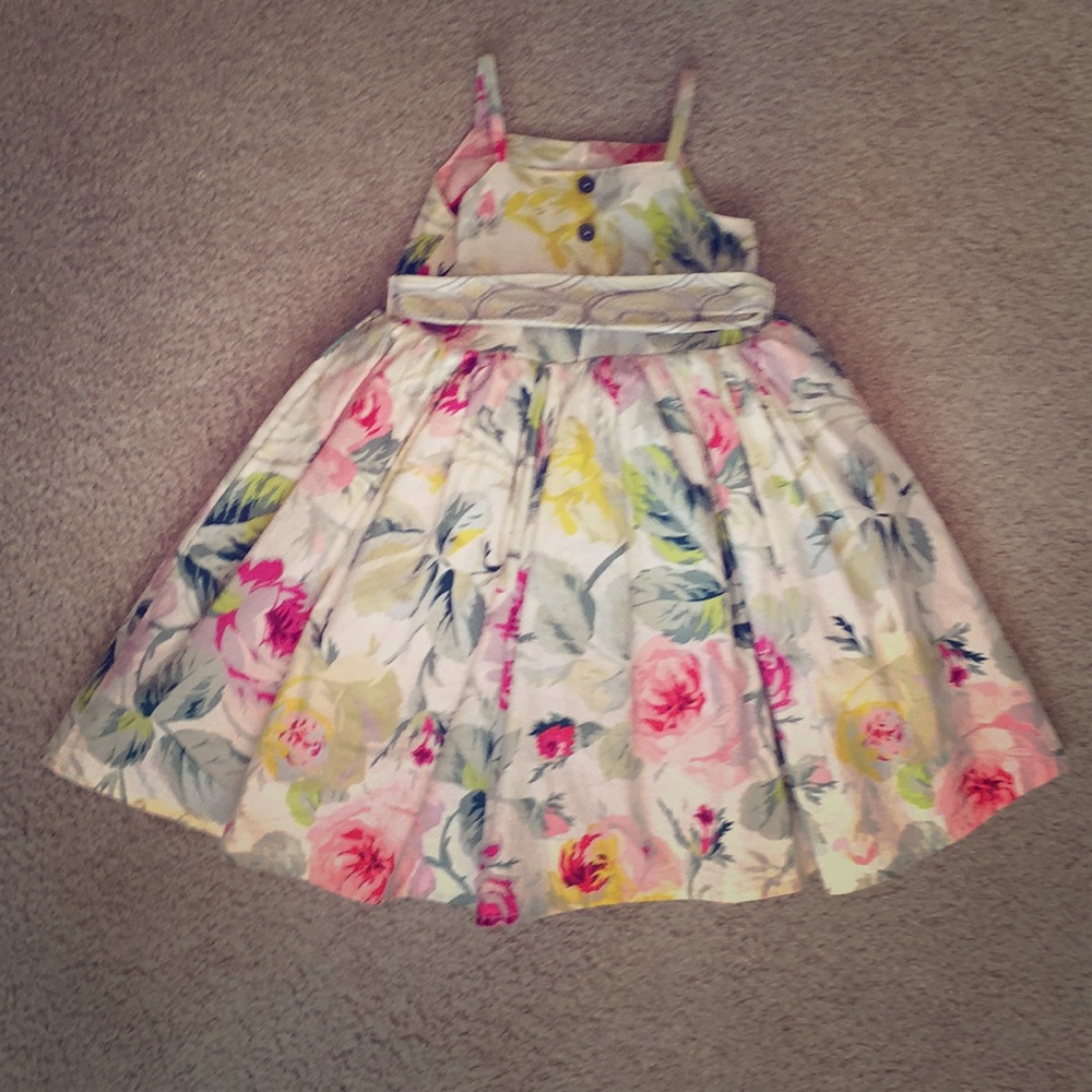 Beautiful magpie toddler dress